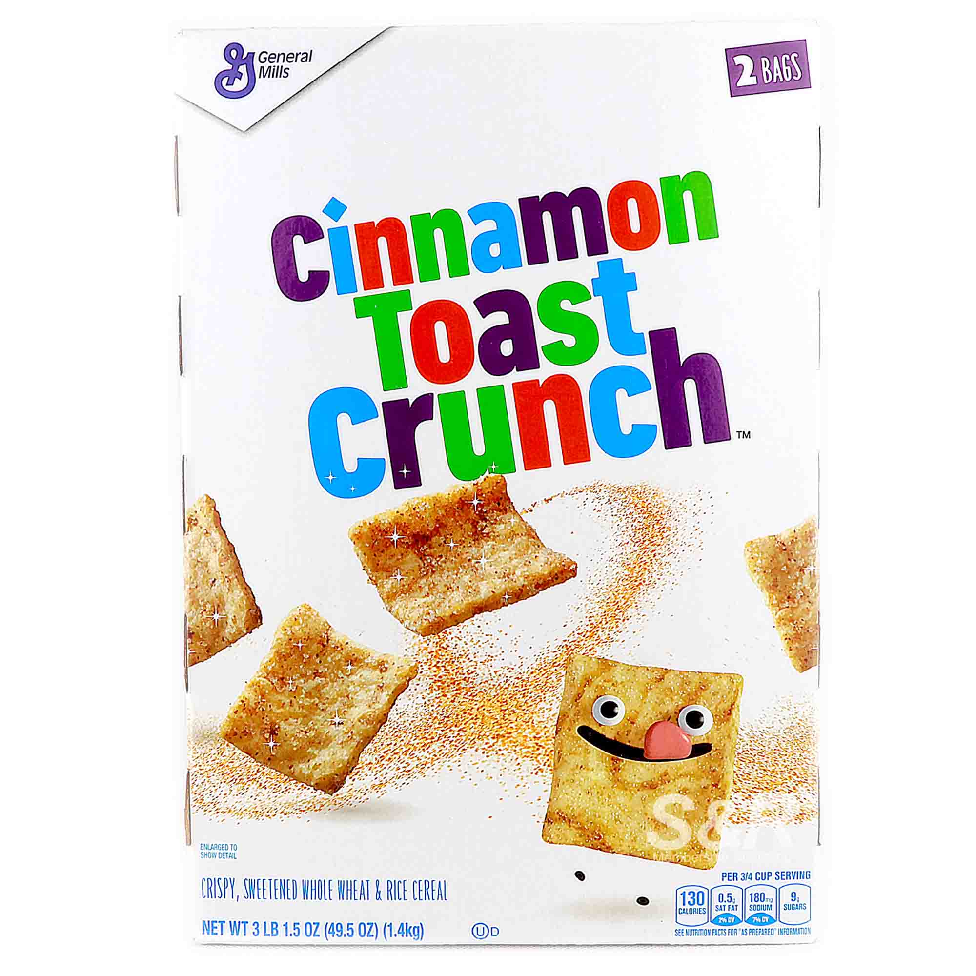 General Mills Cinnamon Toast Crunch 1.4kg General Mills Cinnamon Toast Crunch 1.4kg